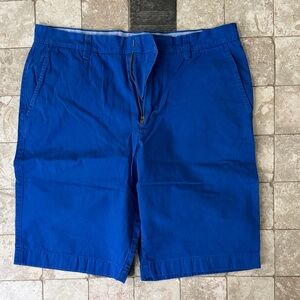 J. Crew Vibrant Blue Flat Front Shorts